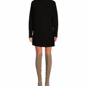 Gianni Bini Michelle Acrylic Turtleneck Long Sleeve Sweater Dress
